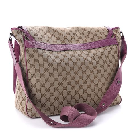 gucci pink diaper bag|pre owned gucci diaper bag.